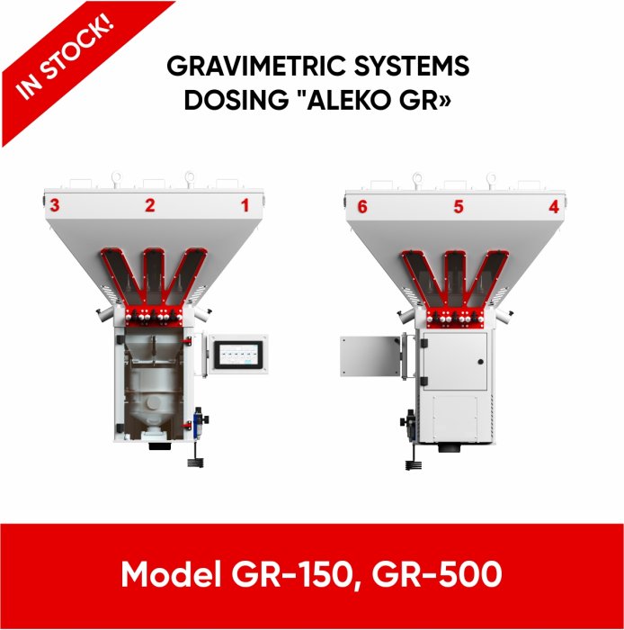 Gravimetric dosing systems ALEKO GR