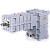 Gearboxes for twin screw extruders