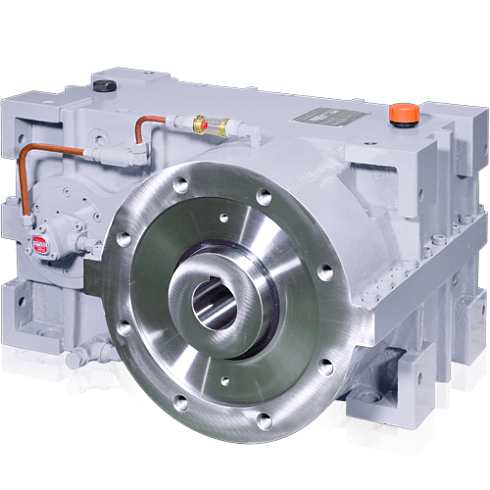 Gearboxes for single screw extruders