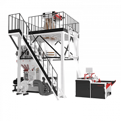 Multilayer ABA type blown film lines (800-2100 mm)